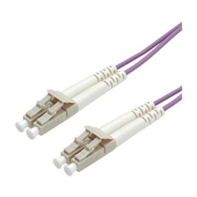 Optički kabel 50/125µm LC/LC Duplex, OM4, 2.0m, ljubičasti